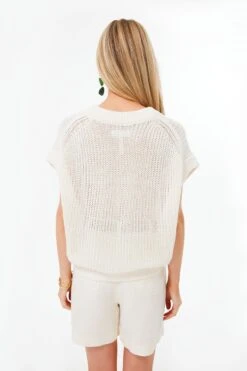 Cream Oliva Linen Vest -ULLA JOHNSON SHOP pgwT2XwG0rp410y6H8ni18uiUAWSWUja 1