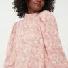 Pink Toile Thayer Blouse