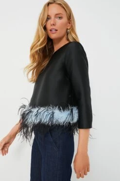 Feather Sabrina Blouse -ULLA JOHNSON SHOP qPWf4SiJYGBRg29TNRJtCqvCM2kVDe5U 1