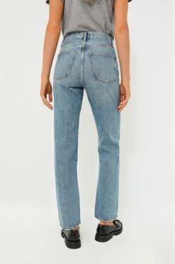 AGOLDE Navigate 90s Pinch Waist High Rise Straight -ULLA JOHNSON SHOP qY3YINUkDJNrdX6mGM01GAvwV4VVXY8c 1