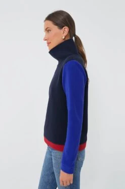 Exclusive Navy Tricolor Colorblock Park Slope -ULLA JOHNSON SHOP qfp0wnc5197UhbuTeAUojUGfIASpFWrO 1