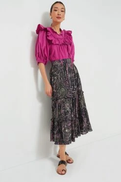 Bright Pink Janet Blouse -ULLA JOHNSON SHOP rE1C0zDEvbmYY4jTyNX5LGIg9NtzaSW8 1