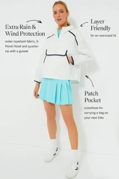 White Water Repellant Edwards Anorak -ULLA JOHNSON SHOP rV1aGDyYm9iZ2aFsRbCXmuVovar77aYy 1