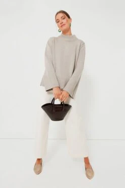 Wheat Crewneck Spencer Sweater -ULLA JOHNSON SHOP rnnni9LUk24NiYccv4XpEcQqdD9pd4vs 1