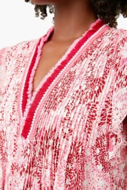 Pink Sunflower Sasha Mini Dress -ULLA JOHNSON SHOP sZ40PAMZ4g2fuLeFyJ8TY1boW1tIbiMg 1