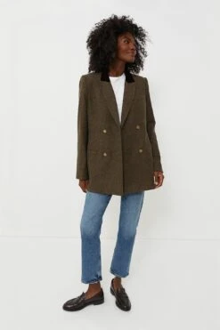 Wool Tweed Holland Blazer -ULLA JOHNSON SHOP sg2CJXgnqJeWtinqFUCoWUumo9kgeAzF 1