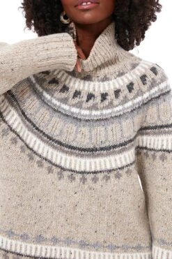 Oatmeal Combo Apres Ski Fairisle Turtleneck -ULLA JOHNSON SHOP t9sWNkD68lr4MUWFAzpRLOqXmpByYY6d 1