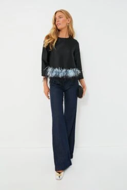 Feather Sabrina Blouse -ULLA JOHNSON SHOP tGTfL8zzlbZ1DSmTi8eqDtQwSqzo1SOE 1
