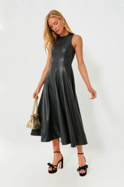 Black Soline Midi Dress -ULLA JOHNSON SHOP tpAtwz5SFDYOdWS1mMZwSn73OLARHXhE 1