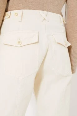 Ecru Herringbone Neil Pant 10 Ecru Herringbone Neil Pant -ULLA JOHNSON SHOP ud3u7C3PHdYdys66LwZKd5NA3hLGSjAD 1