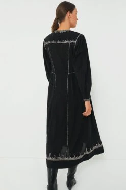 Isabel Marant Etoile Black Embroidered Pippa Dress 9 Isabel Marant Etoile Black Embroidered Pippa Dress -ULLA JOHNSON SHOP ufd3NxhAVYvdIuMJztLiax3Rttyw3R9P 1