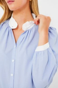 French Blue Cosette Button Down 12 French Blue Cosette Button Down -ULLA JOHNSON SHOP ulfKpuS4tn778Sj1oixlAsrM8EbeRN6L 1