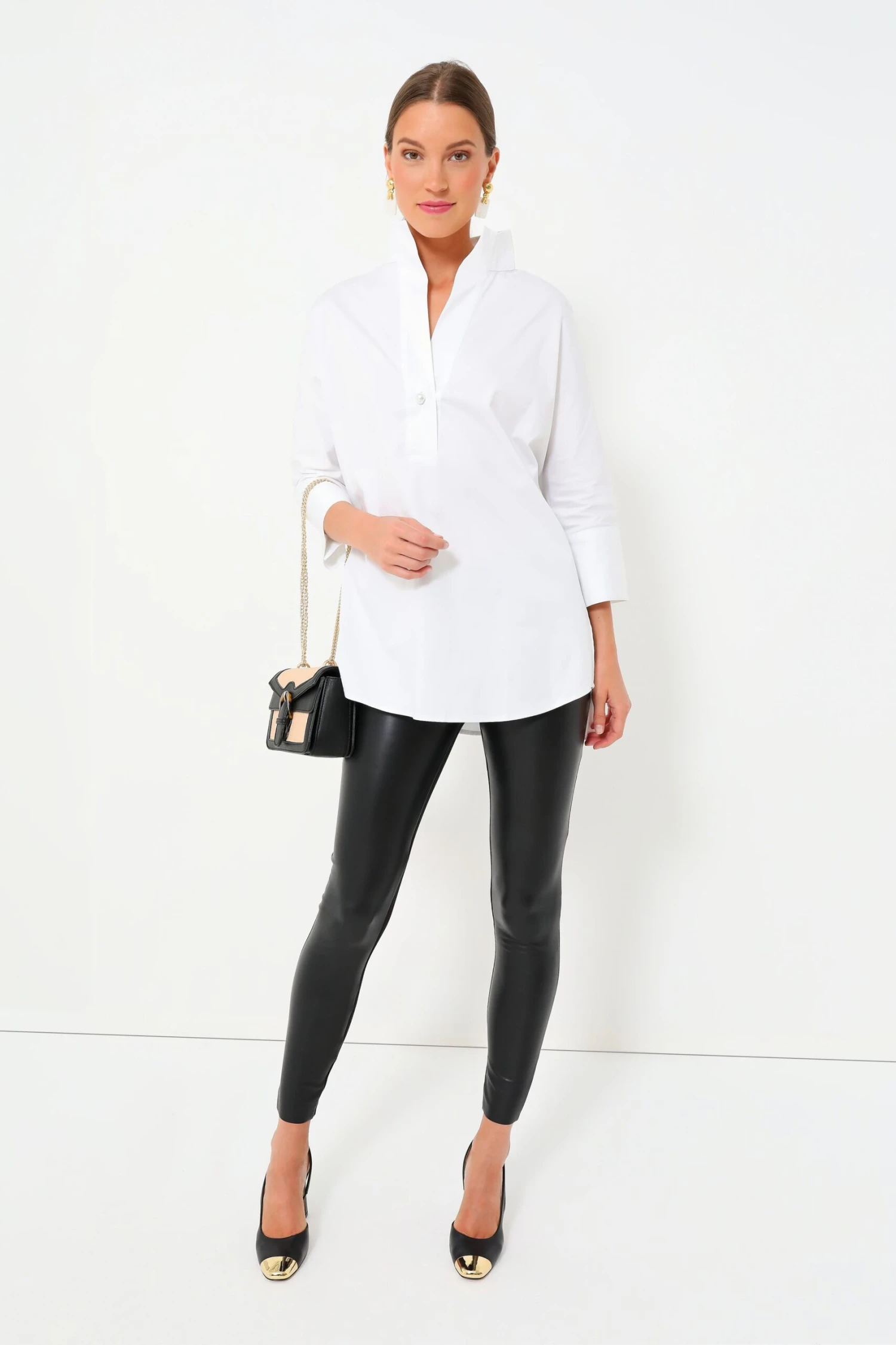 Wolford Black Vegan Leather Jo Leggings 6 Wolford Black Vegan Leather Jo Leggings - Image 6