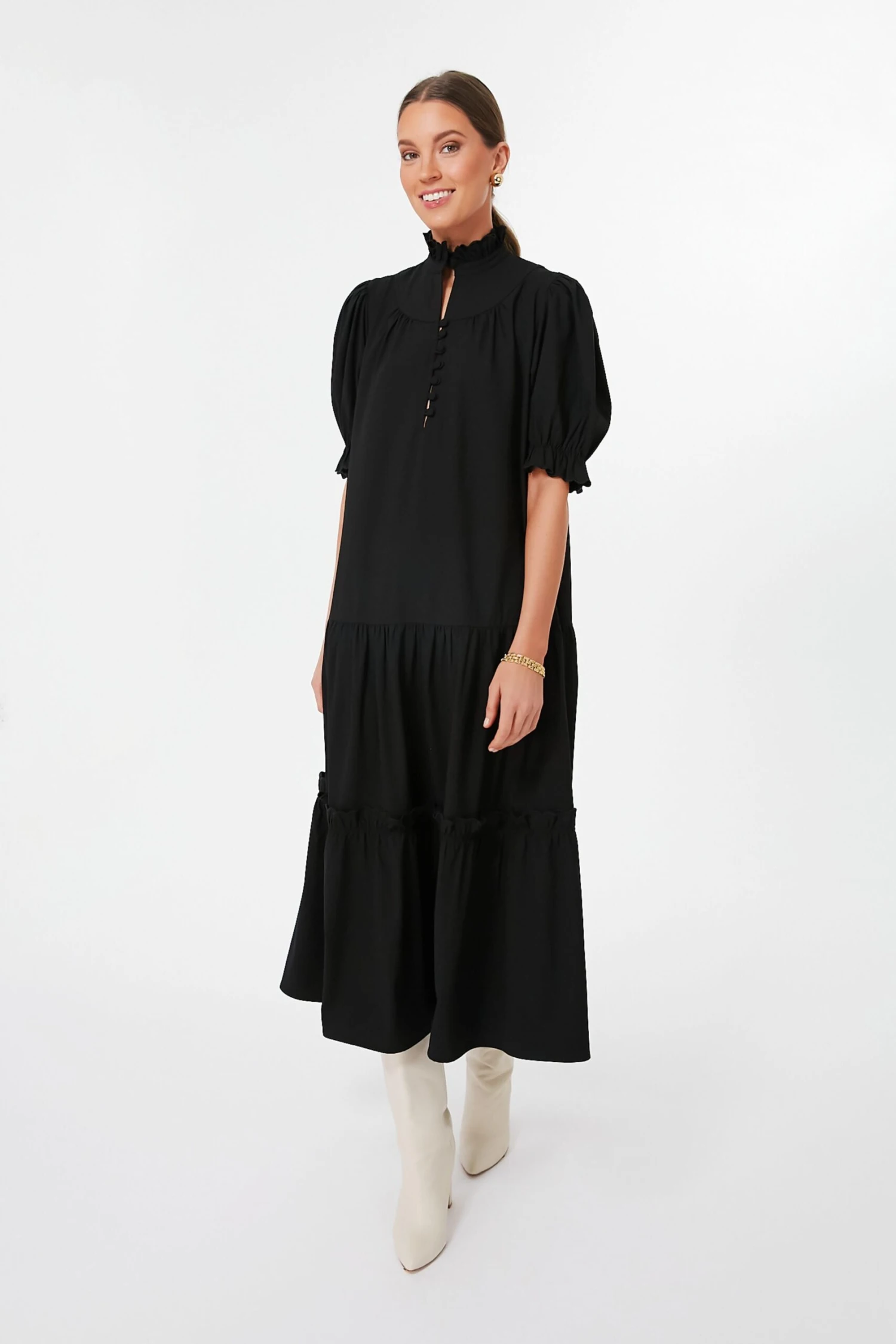 Black Selena Maxi Dress 2 Black Selena Maxi Dress - Image 2
