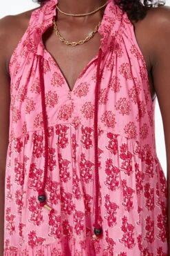 Pink Delfina Sofia Mini Dress -ULLA JOHNSON SHOP xVmAuBYferytuGZYi2Oq2TNtyNe1qHkc 1