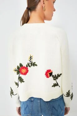 Embroidered Quincy Cardigan -ULLA JOHNSON SHOP xY71msombJ34s3vwIWHaYblH8t3C8elV 1