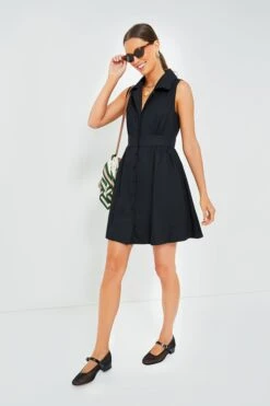 Black Sleeveless Noelle Shirt Dress -ULLA JOHNSON SHOP xdpcBL0eNlNpxFExHl5w8xPlMw0Sk4WP 1