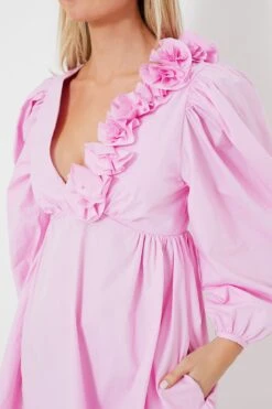 Pink Carianne Mini Dress -ULLA JOHNSON SHOP xix7wKFSyjUgMOGrXLRQbvGt1tV6AejR 1