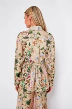Whimsical Khaki Cory Jacket -ULLA JOHNSON SHOP yanYEH8mwVnqgFRPztjw4wNaoHScBffi 1