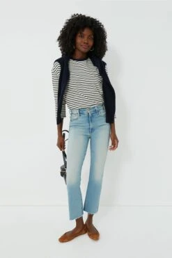 Navy Striped Knit Popover -ULLA JOHNSON SHOP yhkKo22mwmz6UqOEIoEPyJxIGa9f7Ypi 1