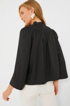 Black Phillipa Blouse 9 Black Phillipa Blouse -ULLA JOHNSON SHOP z7yodIRUDbp9ccrPo3YnZ188cYlzF5rC 1