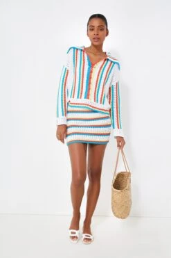 Solid & Striped Crochet Vertical Stripe Lola Pullover -ULLA JOHNSON SHOP zWkvWaMqjUorLvNF7kabFH8zx3zyXOi5 1